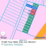 Bán đất nền 100m² Trảng Bom Đồng Nai 890 triệu - Ảnh thu nhỏ 1