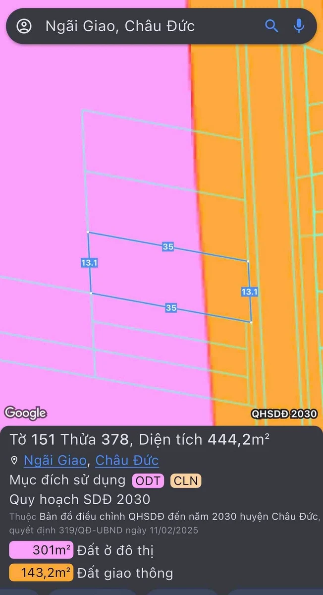 Bán đất thổ cư mặt tiền Đường 56b 60 m² Nhà Bè - Ảnh thu nhỏ 2