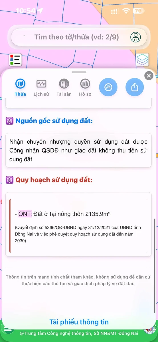 Bán đất 2135m2 xã Bình An Long Thành - Ảnh thu nhỏ 2
