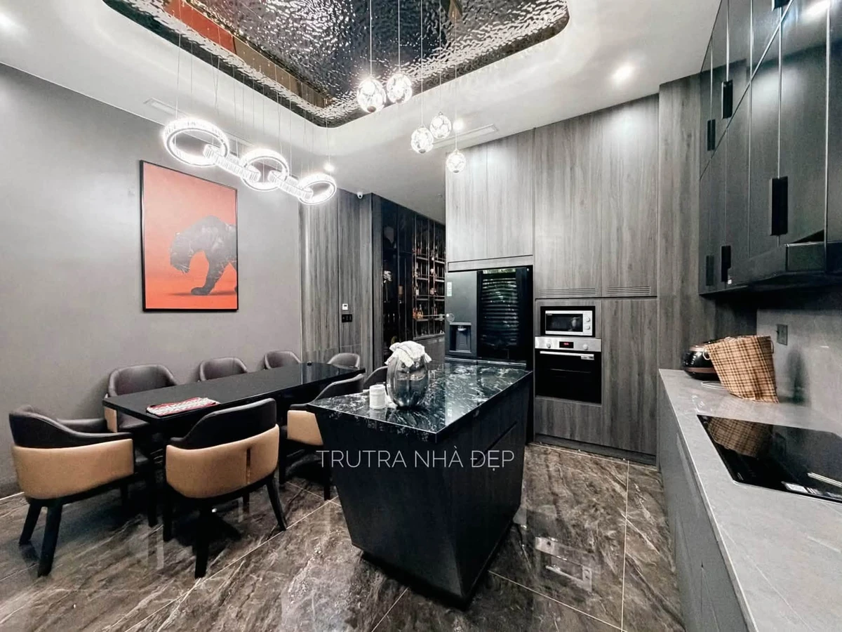 Bán villa 5 tầng 115m² Thiên Lôi, có pool, sổ hồng, 22 tỷ - Ảnh thu nhỏ 5