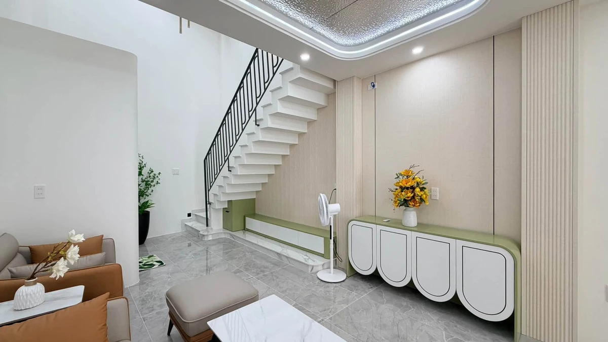 Bán nhà 1 trệt 1 lửng 2 lầu 3PN full nội thất hẻm 4,5m Phạm Văn Chiêu, Gò Vấp - Ảnh thu nhỏ 3