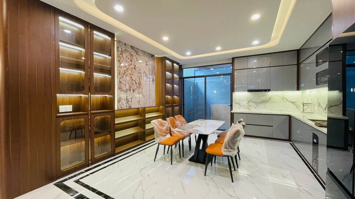Bán nhà Mỹ Gia 100m² 4PN full nội thất 8.8 tỷ - Ảnh thu nhỏ 3
