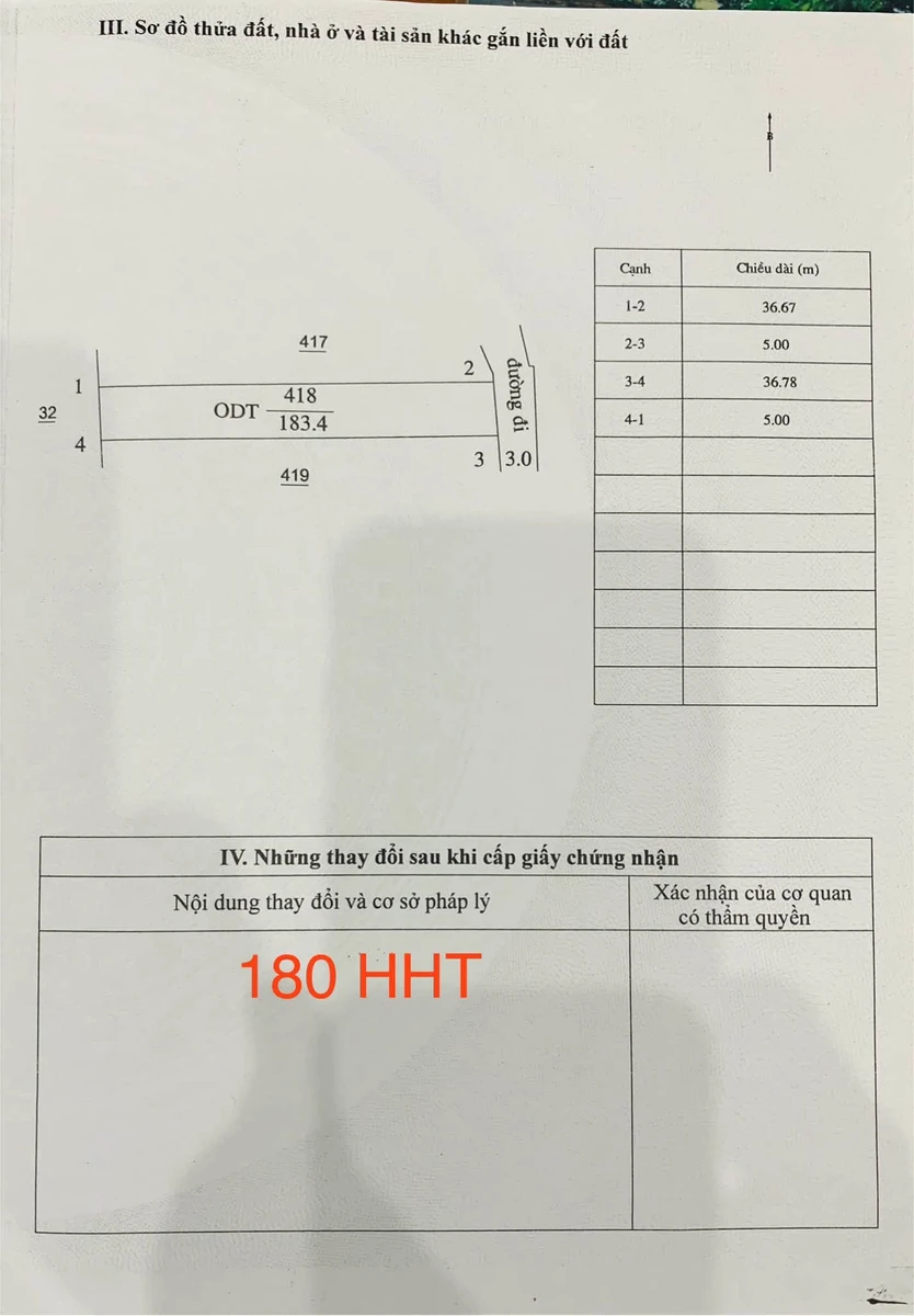Bán lô đất dài Quảng Phú 180m² giá 850 triệu - Ảnh 1