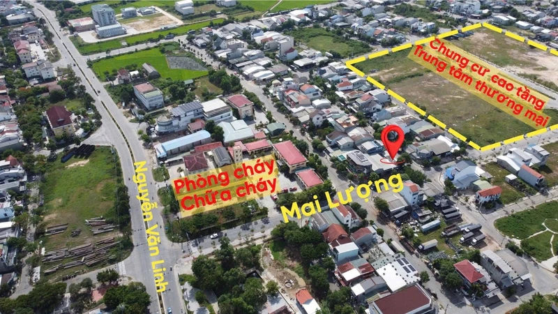 Bán lô đất góc 2 mặt tiền đường Mai Lượng 237m², giá 28 triệu/m², TP Huế