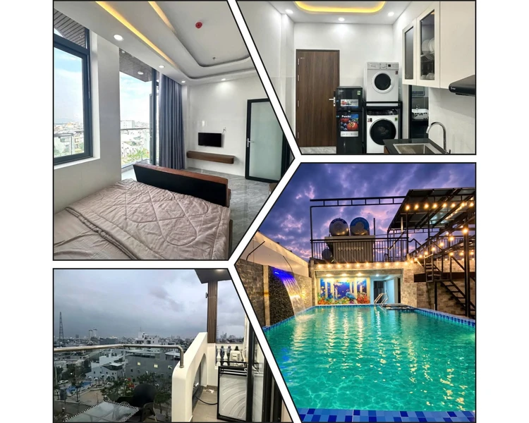 Bán tòa căn hộ 25 căn 7 tầng 208m2 mặt tiền Nguyễn Đình Chiểu, Ngũ Hành Sơn, Đà Nẵng