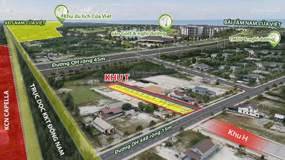 Tôi có mảnh đất xã Nam Cửa Việt, Quảng Trị, 136,5m2, giá 595 triệu 2 mặt tiền 8,5m - Ảnh thu nhỏ 3