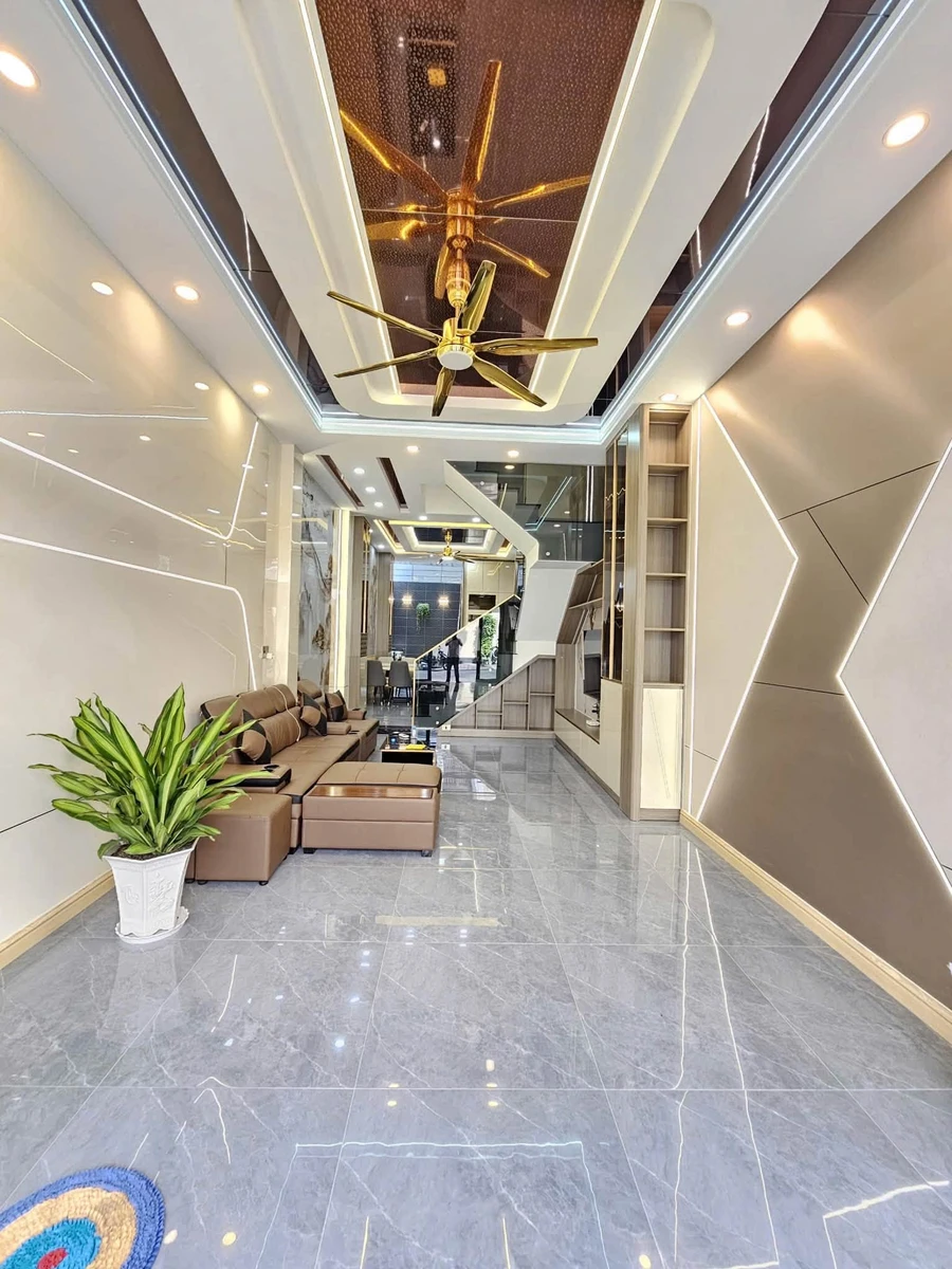 Bán nhà 1 trệt 2 lầu 60m2, 4 phòng ngủ, Thuận An, Bình Dương - Ảnh thu nhỏ 4