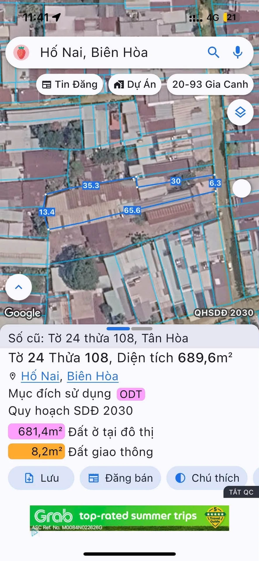 Bán đất 809.6m2 Hố Nai Biên Hoà 15 tỷ - Ảnh 1