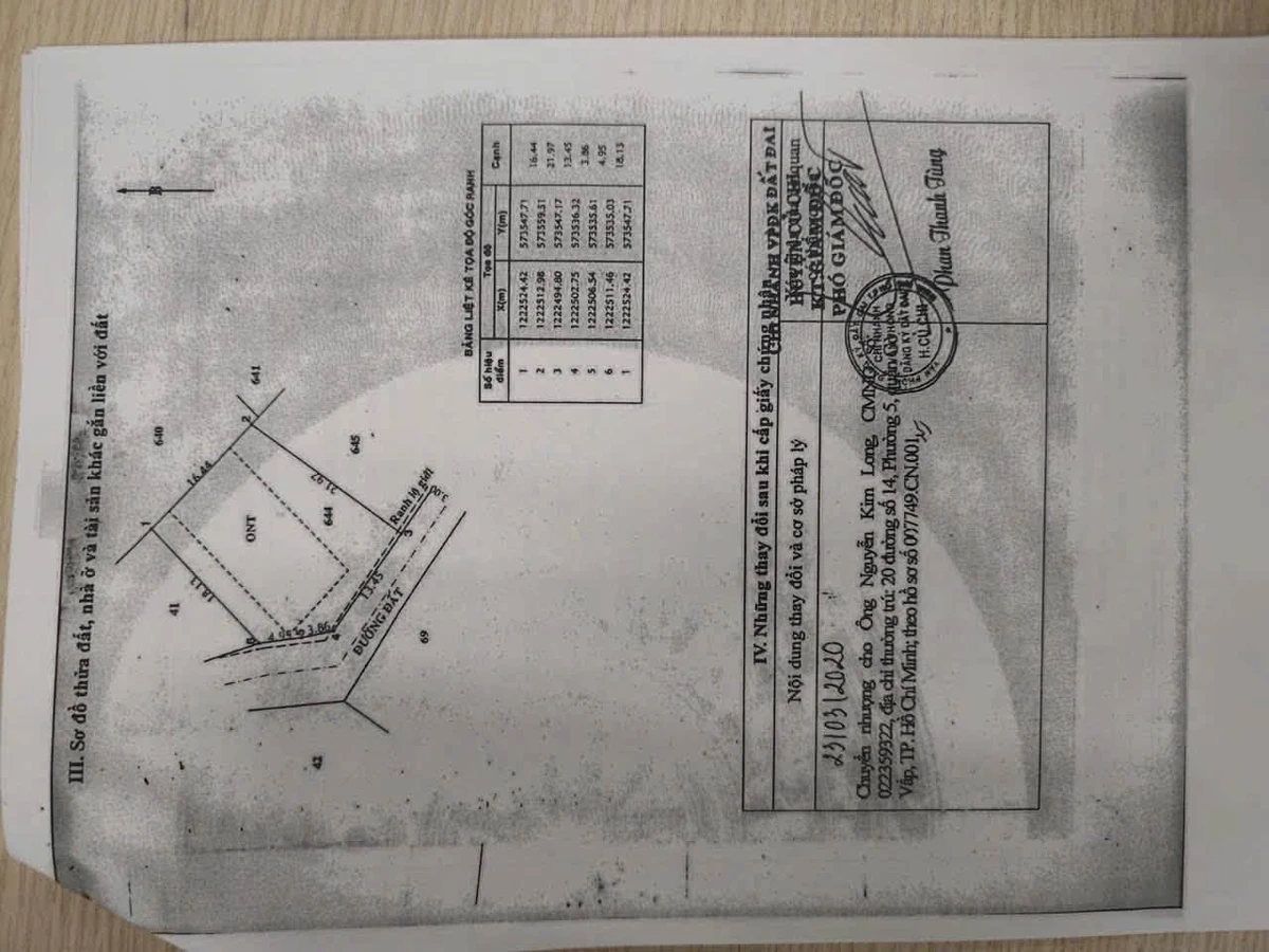 Bán đất Trung Lập Thượng, Củ Chi 404,8m² sổ hồng - Ảnh thu nhỏ 2
