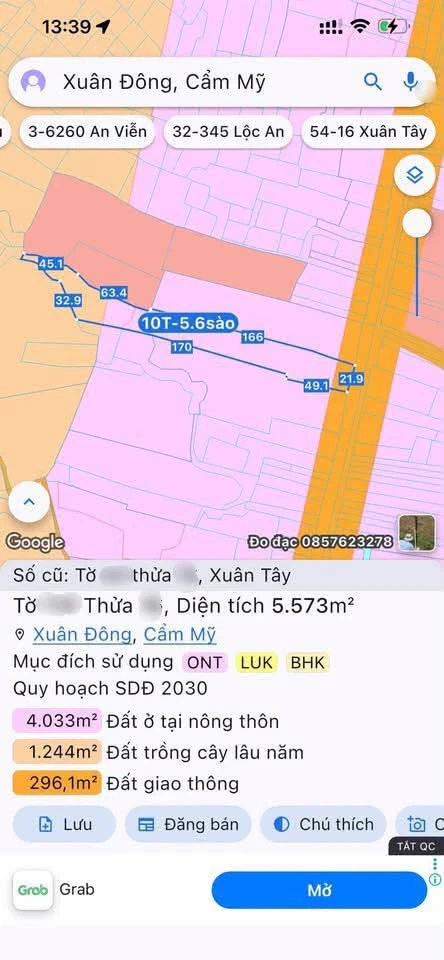 Bán đất mặt tiền tỉnh lộ 765 Xuân Tây Đồng Nai 300m² 8 tỷ - Ảnh thu nhỏ 2