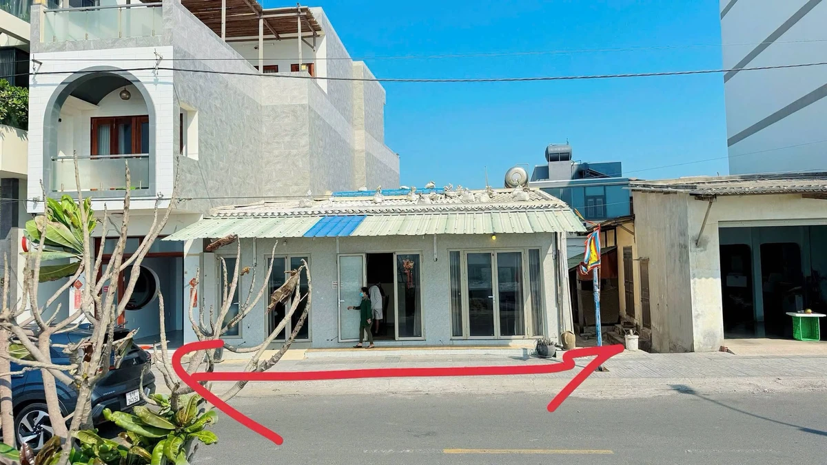 Bán lô góc đất mặt tiền bờ kè Phước Hải 152.8m2, có homestay - Ảnh thu nhỏ 2