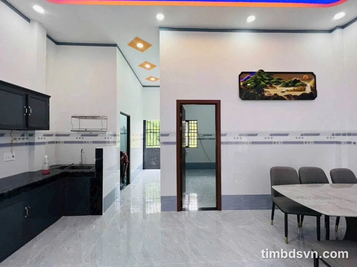 Bán nhà cấp 4 mới 1tỷ650tr, 120m2, Đức Hoà, Long An - Ảnh thu nhỏ 5
