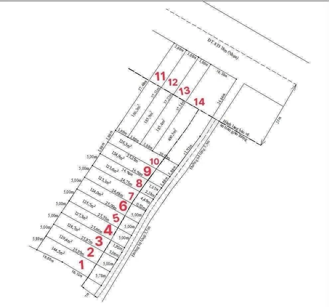 Bán đất góc 2 mặt tiền Tân Trụ Long An 125-185-370m²