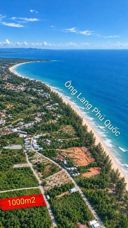 Bán đất Ông Lang Phú Quốc 1000m2, giá 9,5 tỷ