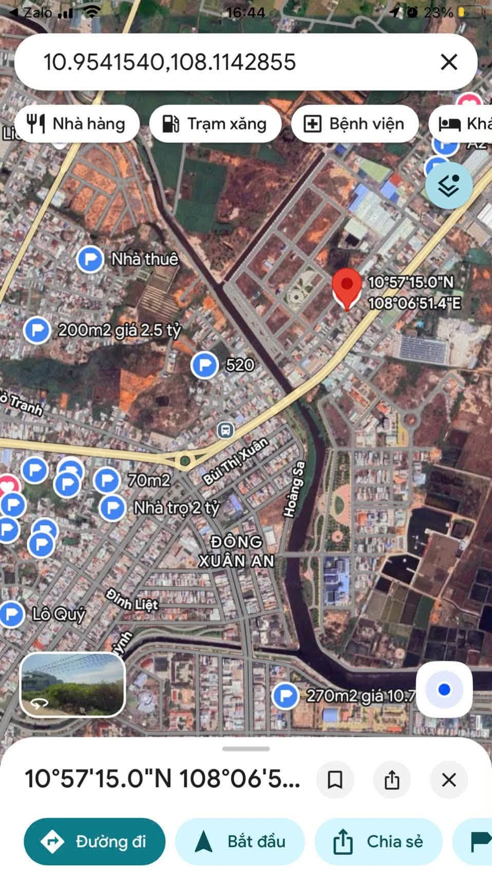 Bán đất 100m2 thổ cư Phường Hàm Thắng, Lâm Đồng 1.6 tỷ - Ảnh 1