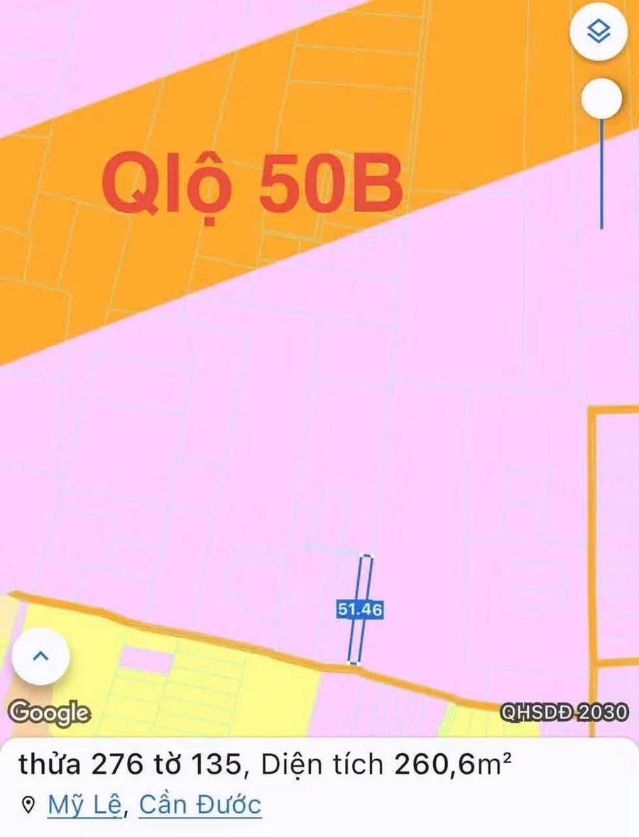 Bán đất thổ cư 256,9m2 góc 2 mặt tiền Nguyễn Văn Lãnh Mỹ Lệ - Ảnh thu nhỏ 4