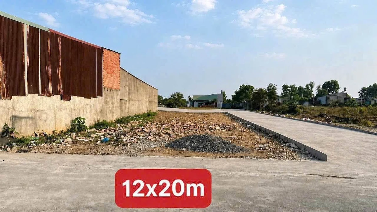 Bán đất góc 2 mặt tiền 12x20m Quận 12, 2 tỷ - Ảnh thu nhỏ 2