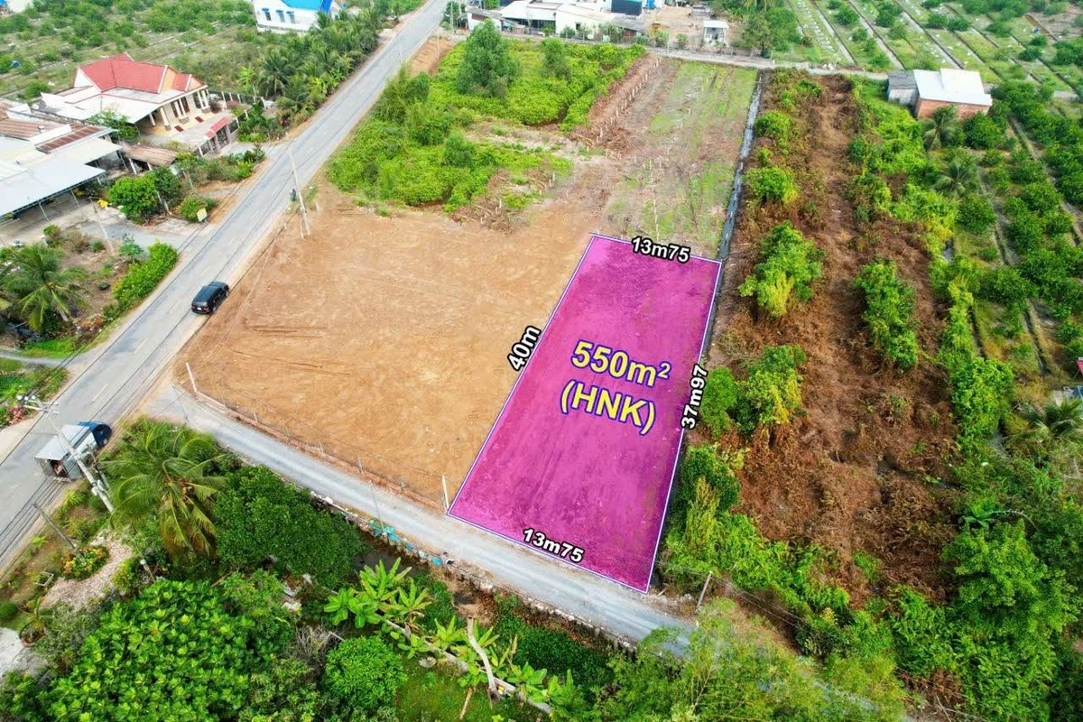Bán đất 550m² ở xã Thạnh Hoà, Bến Lức, Long An - Ảnh thu nhỏ 2