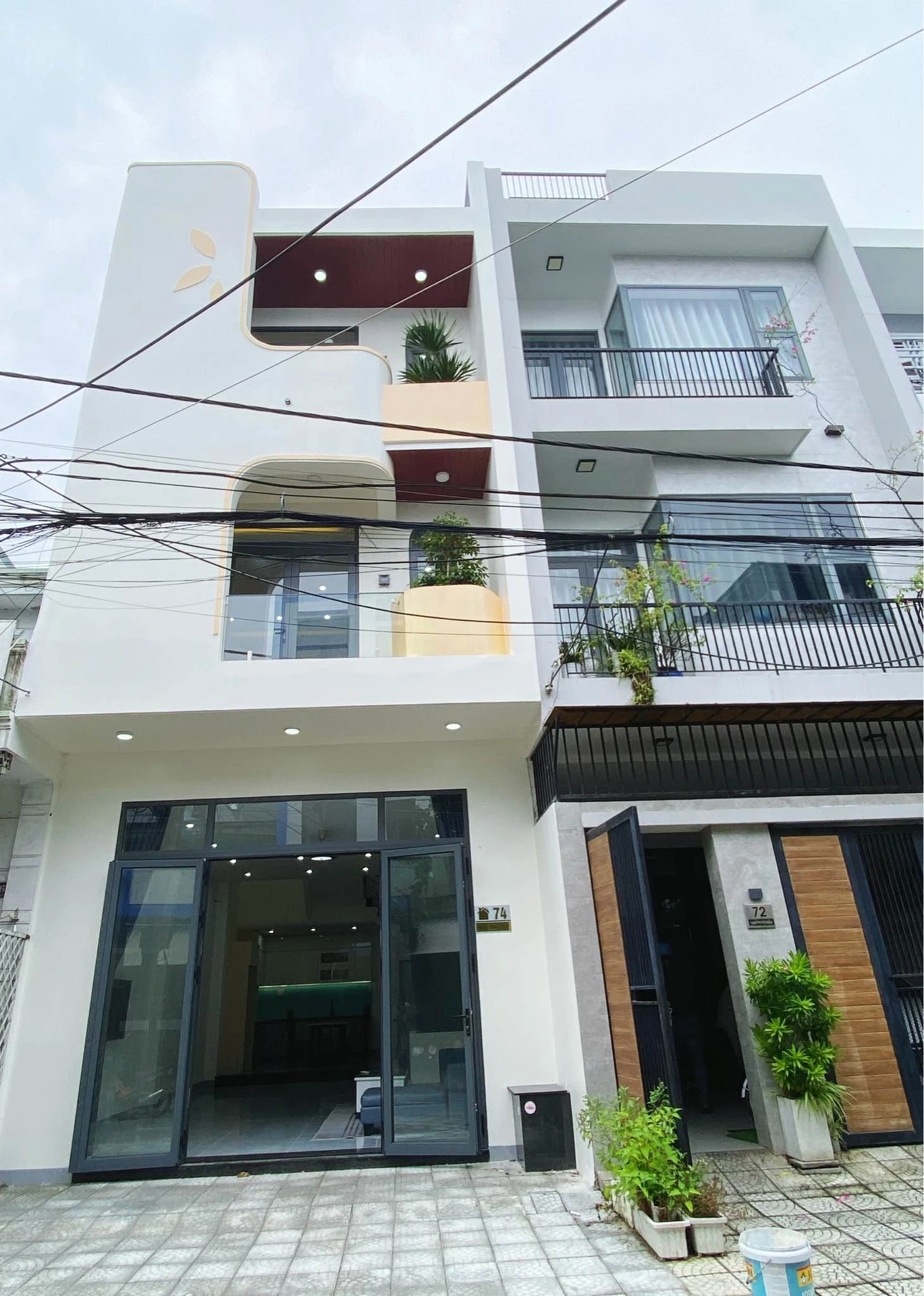 Bán nhà 4 tầng mặt tiền 82,5m2 Hòa Cương Bắc Đà Nẵng - Ảnh 1