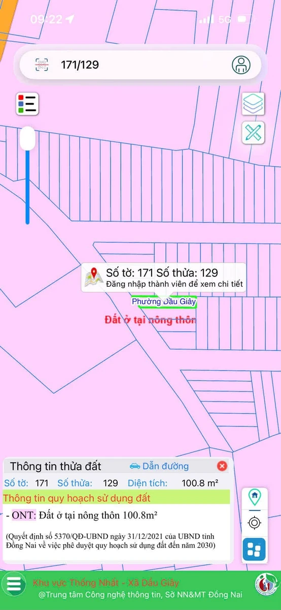 Bán lô đất 100m² thổ cư Dầu Dây, Đồng Nai - Ảnh thu nhỏ 2