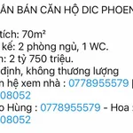 Bán căn hộ DIC Phoenix C 70m² 2PN giá 2 tỷ 750 triệu - Ảnh thu nhỏ 1