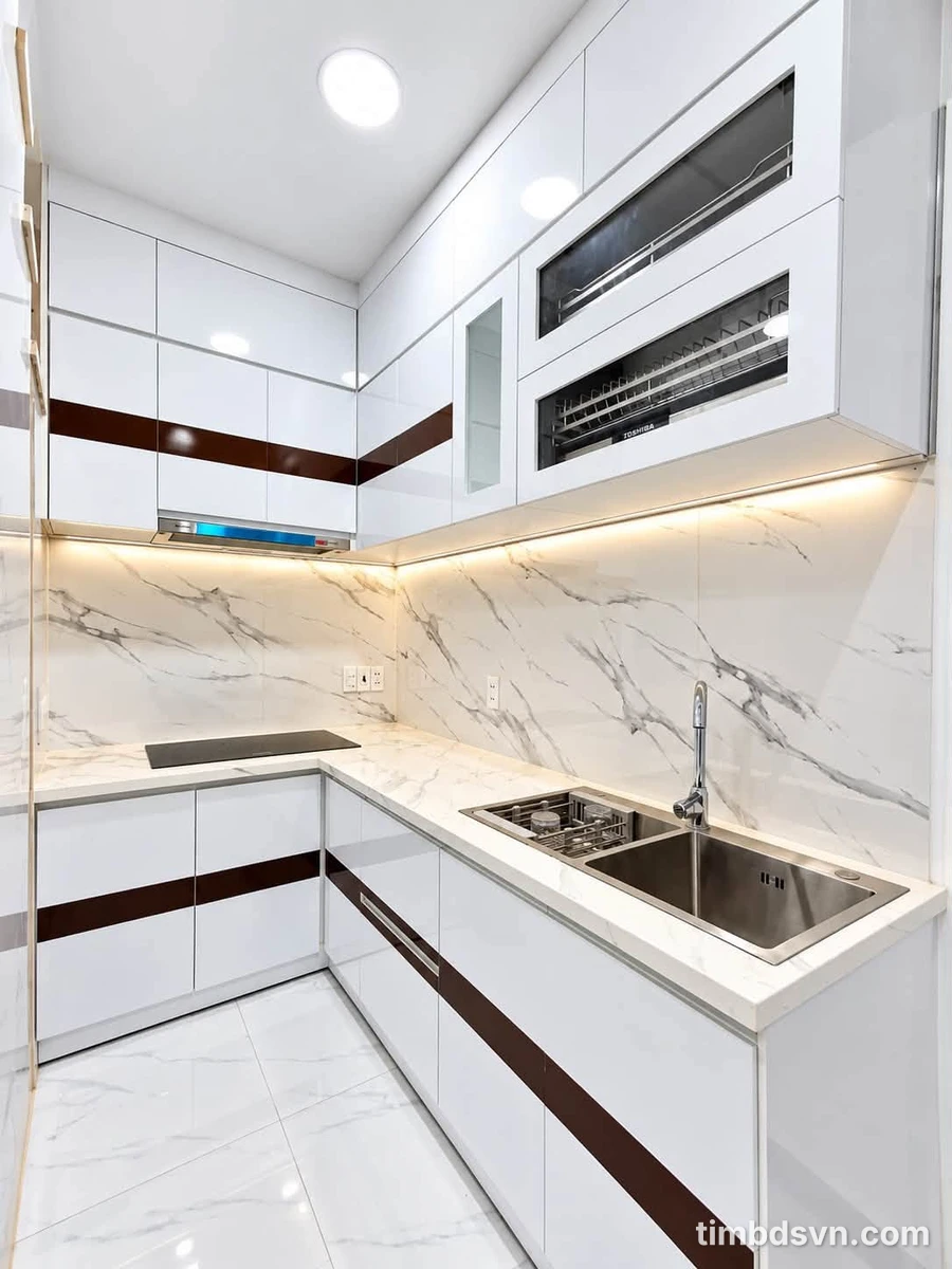 Bán nhà góc 2 mặt tiền 3,6x13m Phan Văn Trị gần 6 tỷ - Ảnh thu nhỏ 5