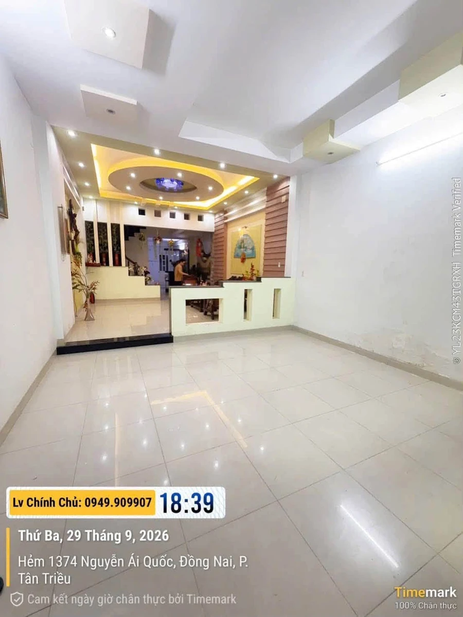 Cho thuê nhà 1 trệt 1 lầu 110m² Tân Phong 8 triệu/tháng - Ảnh thu nhỏ 2