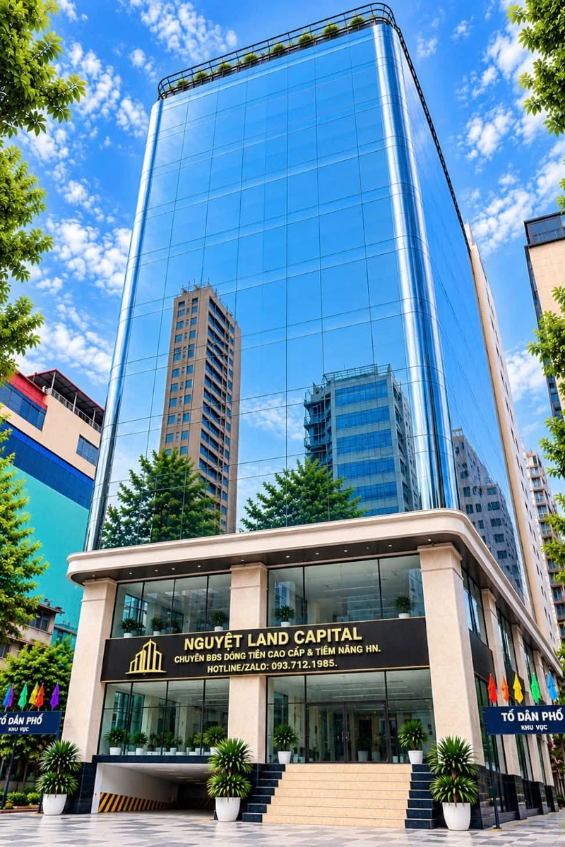 Cho thuê tòa building mặt phố 160m² 9 tầng 250 triệu/tháng Hà Nội - Ảnh thu nhỏ 3