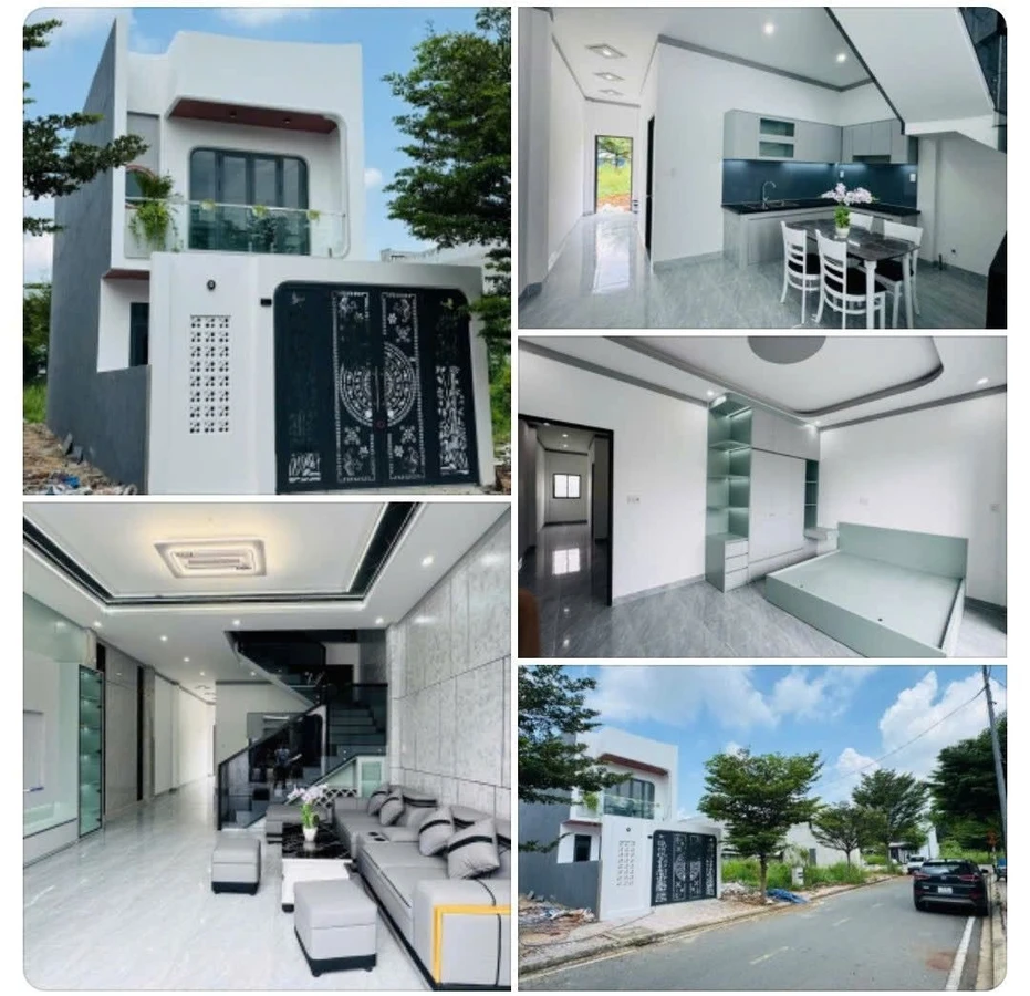 Bán nhà lầu 3 phòng ngủ 85m² tại Bến Cát, giá 2 tỷ 430 triệu - Ảnh 1