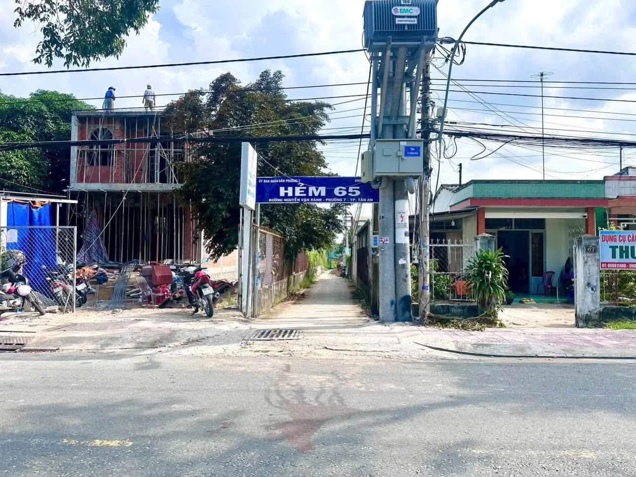 Bán lô đất mặt tiền hẻm 65 Nguyễn Văn Rành, 148,8m², 1 tỷ 800 triệu - Ảnh 1