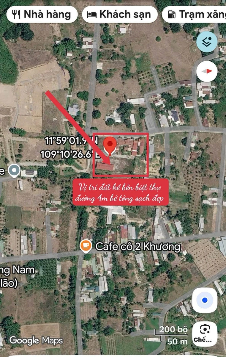Bán đất thổ cư 300m² Cam Ranh - Ảnh 1