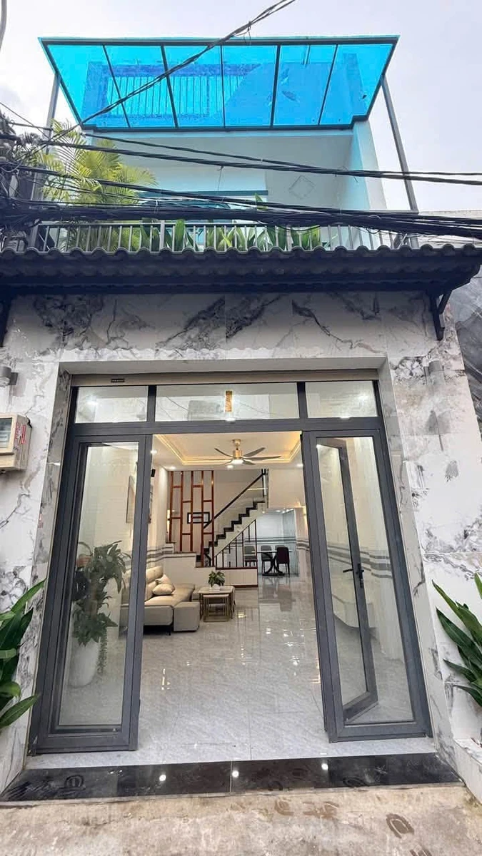 Bán nhà 3 tầng 52m² Đường Số 9 Tân Phú 4 tỷ - Ảnh 1