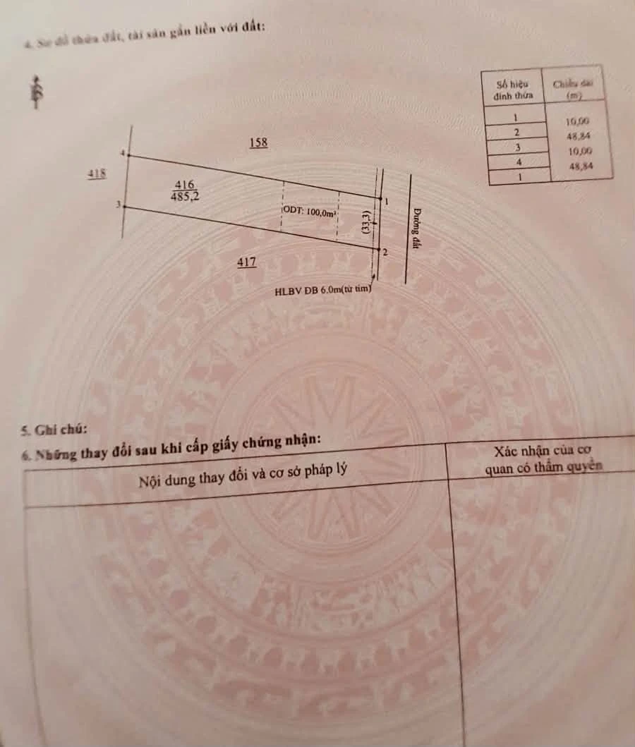 Bán đất nền 100m² Chơn Thành Đồng Nai 650 triệu - Ảnh thu nhỏ 5