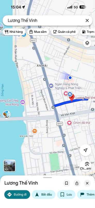 Bán nhà mặt tiền 183m² Lương Thế Vinh, Sơn Trà, 23.5 tỷ