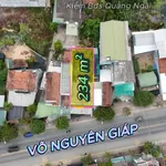 Bán 234m2 full thổ cư mặt tiền Võ Nguyên Giáp, ngang 9,3m, dưới BV Sơn Tịnh, giá 28 triệu/m2 - Ảnh thu nhỏ 1