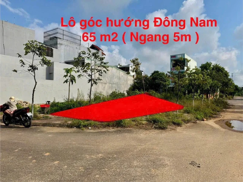 Bán đất lô góc mặt tiền 65m2 gần Viện Sốt Rét Quy Nhơn