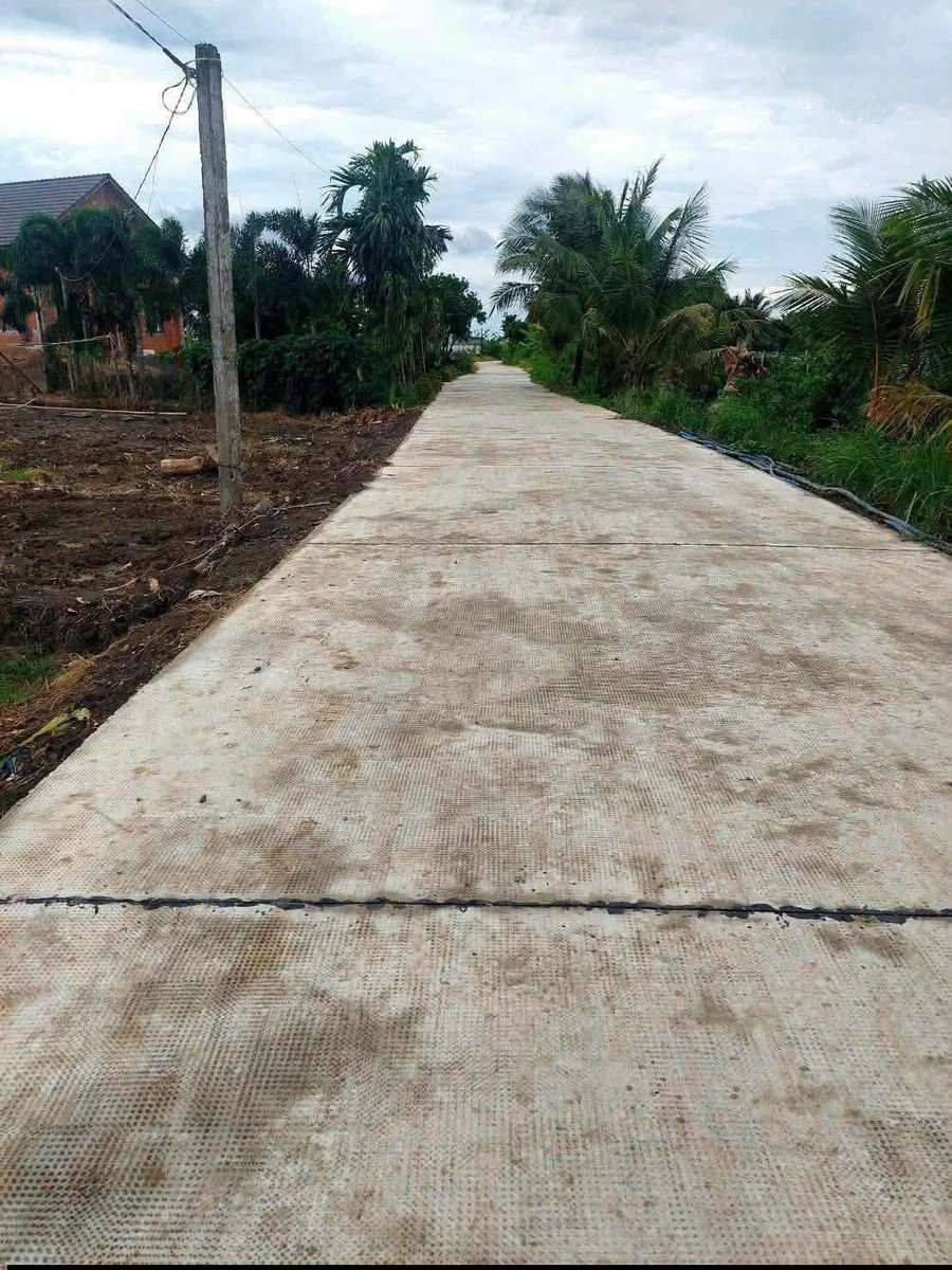 Bán 1500m2 đất lúa mặt tiền đường đan, view kênh tại Vĩnh Công, Châu Thành, Tây Ninh - Ảnh 1