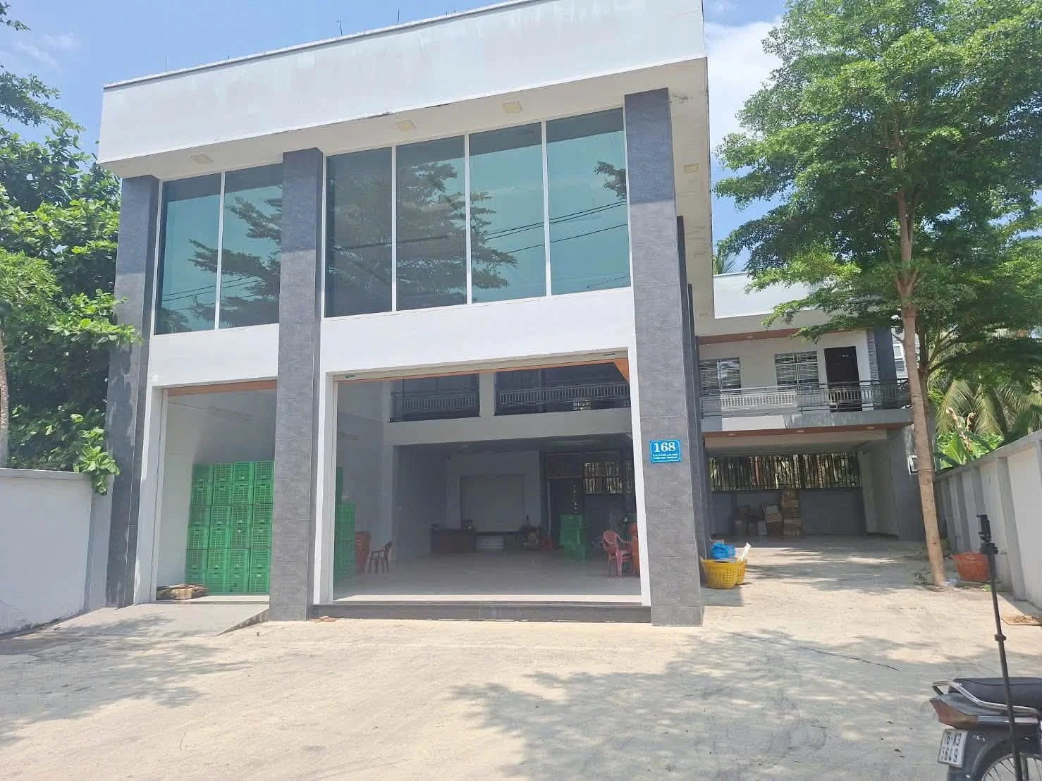 Bán nhà lầu mặt tiền QL60 Bến Tre 530m2 8.5 tỷ - Ảnh 1