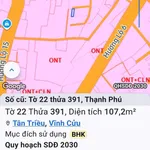 Bán đất Thạnh Phú, Tân Triều 107m2 1 tỷ 170 triệu - Ảnh thu nhỏ 2