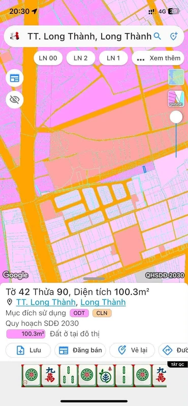 Bán nhanh lô đất 100m² sân bay Long Thành, Đồng Nai