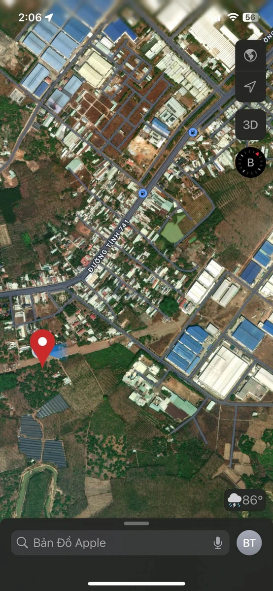 Bán 1 hectare đất Phường Đồng Phú, Bình Dương 8,5 tỷ - Ảnh 1