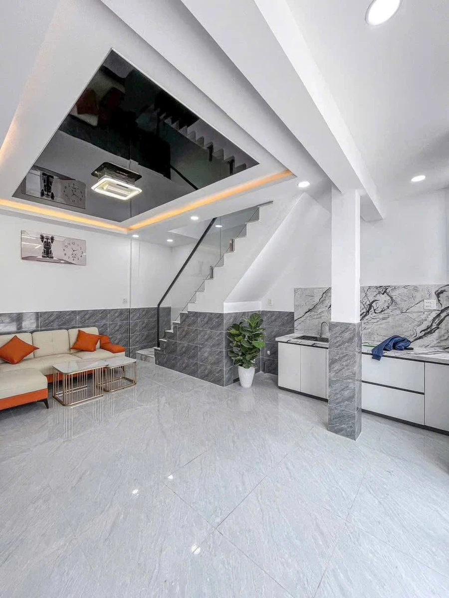 Nhà trệt lầu 3 phòng ngủ 90m2 Phạm Ngũ Lão Cần Thơ - Ảnh thu nhỏ 4