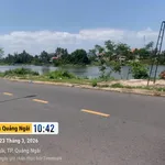 Bán đất mặt tiền sông Kinh Giang, đối lưng biển Mỹ Khê Quảng Ngãi, 150m2 ngang 8,2m, kinh doanh tốt - Ảnh thu nhỏ 1