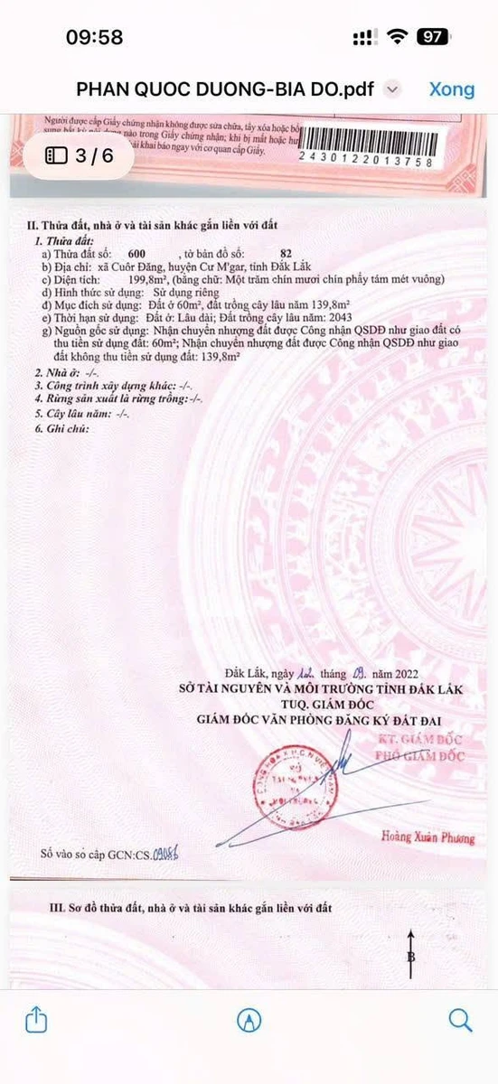 Bán đất 200m² Cư Kuin Bình Dương 899 triệu - Ảnh thu nhỏ 2