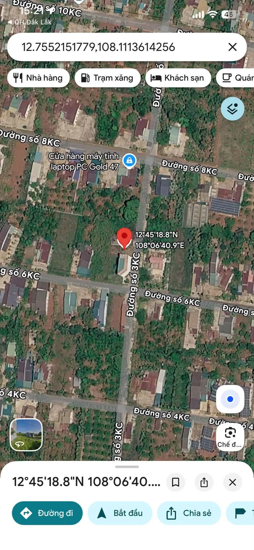 Bán đất mặt tiền đường số 3KC, 5x25m, giá 730 triệu, Phường Tân An - Ảnh 1