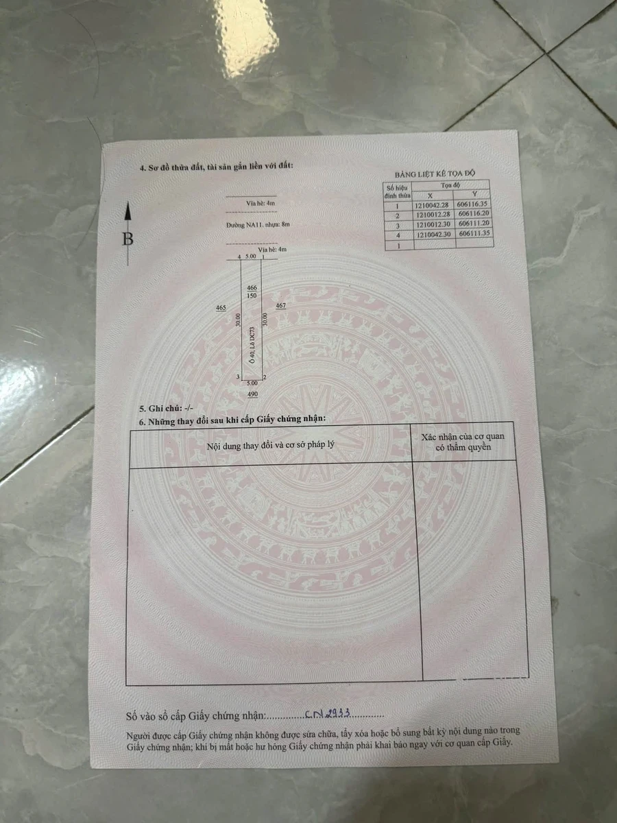 Bán lô đất trống 150m2 KDC Việt Sing 4,5 tỷ - Ảnh thu nhỏ 2