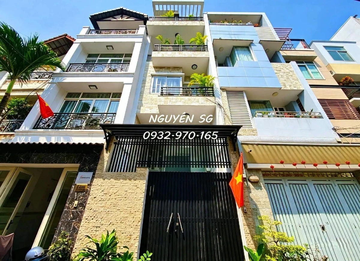 Bán nhà 6 tầng có hầm ô tô 64m2 đường Lê Quang Định, Bình Thạnh giá 13,48 tỷ - Ảnh 1