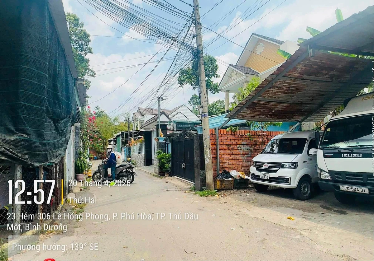 Bán đất 339m2 (211m2 thổ cư) có sẵn dãy trọ 8 phòng tại Phú Hòa, Bình Dương - Ảnh thu nhỏ 4
