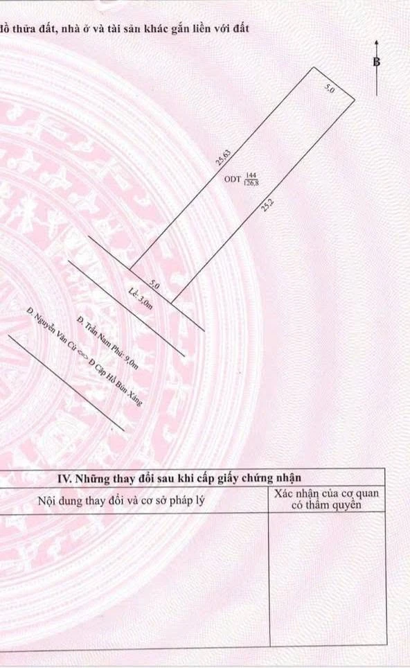 Bán nền mặt tiền Trần Nam Phú 126.8m2, Cần Thơ 8.3 tỷ - Ảnh thu nhỏ 5