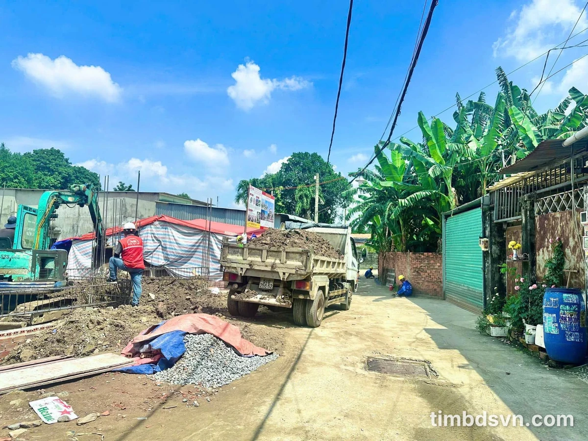 Bán đất Tân Xuân, Hóc Môn, 95m² giá 3.38 tỷ - Ảnh 1